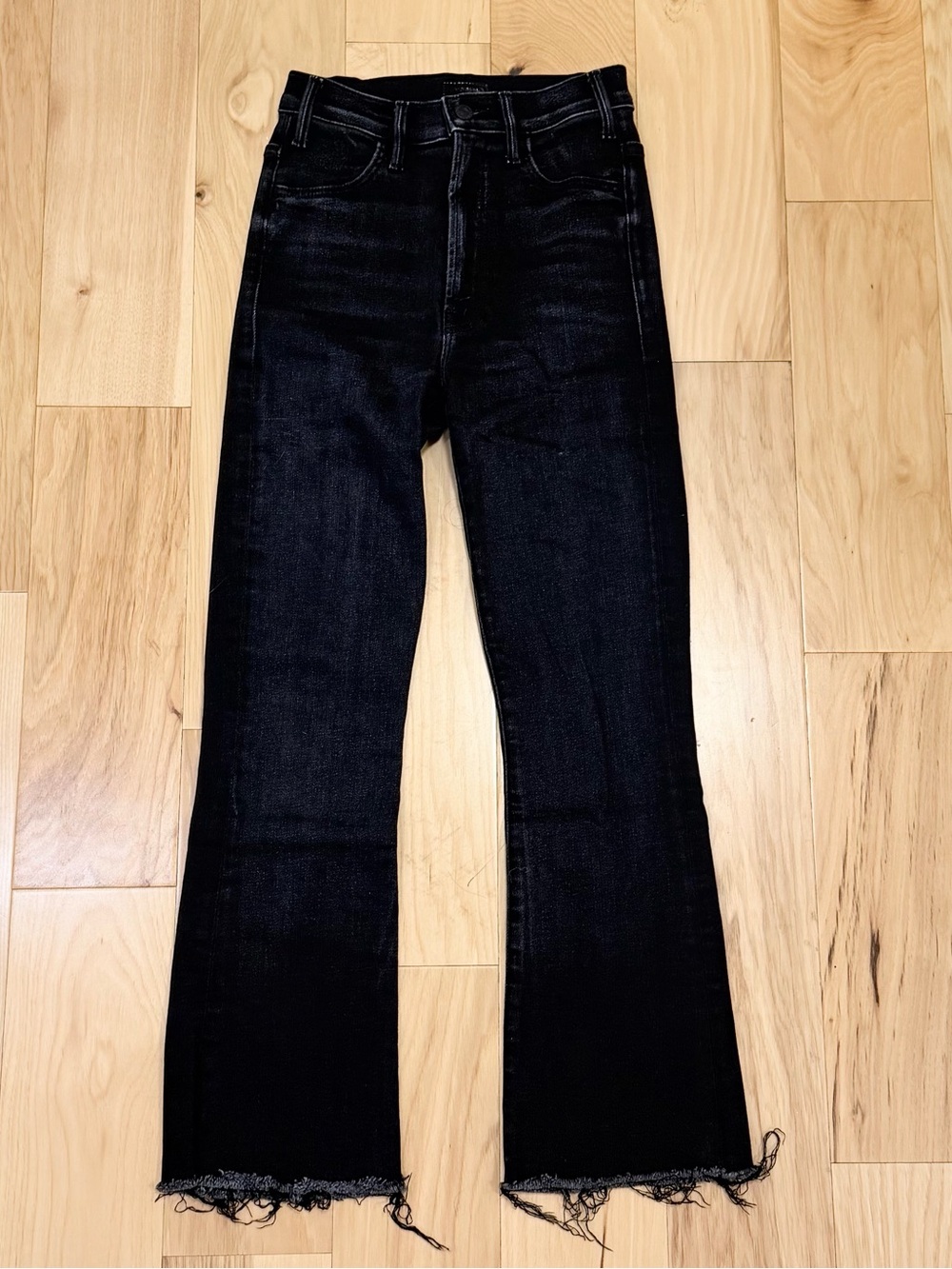 Mother Women’s The Hustler Ankle Fray Denim Jeans in Encounters At Night
